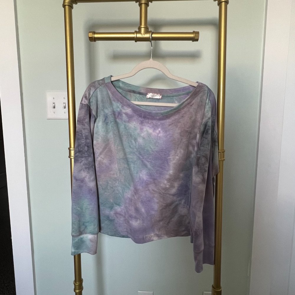 Altar'd State Tie Dye Lounge Top